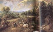 Peter Paul Rubens Landscape with a Rainbow (mk01) Germany oil painting artist